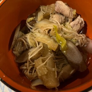 福岡の鶏すき(鶏のすき焼き)